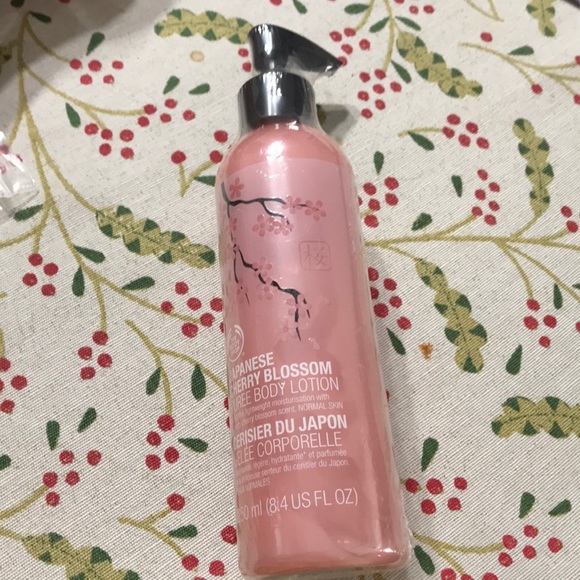 The Body Shop Other - NWT the body shop cherry blossom lotion